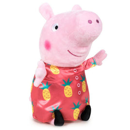 Original Peppa Pig Plush 20cm Red Dress with ananas