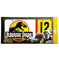 Jurassic Park Dennis Nedry number plate replica