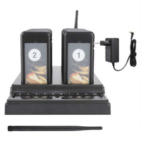 20 Channels Restaurant Pager Waiter Calling System Wireless Paging Queue System Guest for Restaurant Coffee Shop Queuing System