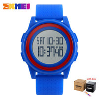 SKMEI Men Women LED Digital Watch Sport Thin Watches Waterproof Male Female Wristwatches Relogio Masculino Feminino Clock 1206