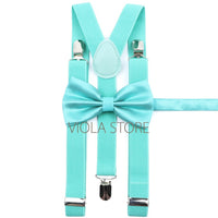 Nice Suspenders Bowtie Sets Mens Women Boys Girls Baby Kids Party Wedding Y-Back Shirt Braces Butterfly Belt Bow Tie Pants Jeans