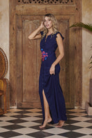 AKOSEE - Original Queen Dress in Navy