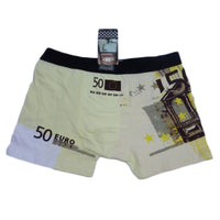 Boxer man with 50 euro note - Size XXL - XXXL