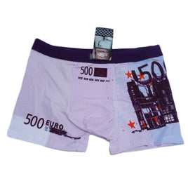 Boxer man with 500 euro banknote - XL-XXL Size