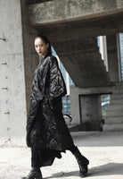 MARIGOLDSHADOWS - Original Satoko V-Collar Quilted Coat