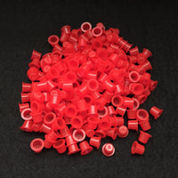 1000pcs 8mm Small Size Clear White Tattoo Ink Pigment Cups Caps Supply IC9-1000# Free Shipping