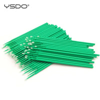 YSDO LASHES STORE - 1000 PCS Disposable Cotton Swab Eyelash Extension Tools Mascara Applicator Brush Lashes Extension Makeup Applicator Remove Tool