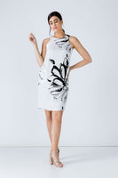 CONQUISTA FASHION - Original Floral Print Sleeveless Sack Dress