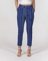 FIND YOUR COAST APPAREL - Original Women's Double Standard Belted Tapered Pants