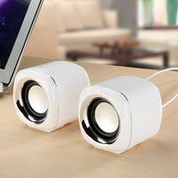 USB AUX Wired Computer Speakers Bass Effect Mini Subwoofer Speaker for Laptop Desktop Phone High Power Audio Horn Loudspeaker