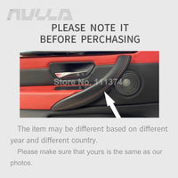 NULLA OFFICIAL STORE - Original Carbon Car Interior Inner Door Armrest Handle Cover Trim for BMW 3 Series F30 F31 2013-2017 GT F34 14-17 & 4Series F35 F36 15-17