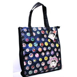 Women's bag/girl Betty Boop Shopping - Black - 7151