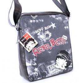 woman/girl bag Rebel Betty Boop - Gray/Black - 6653