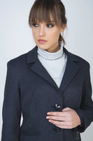 CONQUISTA FASHION - Original Button Blazer With Zip Detail