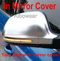 KIBOWEAR - Original Dynamic Blinker Mirror Light for Audi A3 8P Q3 A6 C6 4F S6 A4 A5 B8 LED Turn Signal Side Indicator S4 S5 S6 A8 D3 8K S8