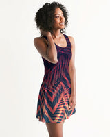 FIND YOUR COAST APPAREL - Original Women's Olivia II Fun and Flirty Casual Racerback Dress