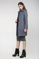 CONQUISTA FASHION - Original Gray Wool Straight Coat