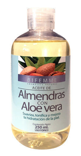 Ynsadiet Aceite Almendras Aloe 250ml