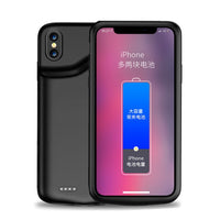 NTSPACE Battery Charger Cases for iPhone XS Max XR External Battery Cases Portable Power Bank Charging Cover for iPhone X XS