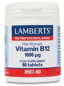 Lamberts Vitamina B12 1000-Ug 60 Tabs