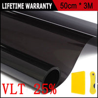 Uncut 300cm Car Window Tint Film Roll 5% 15% 25% VLT UV+Insulation Auto Home Window Glass Summer Solar UV Protector Car Sticker