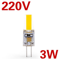 EnwYe LED G4 G9 Lamp Bulb AC/DC Dimming 12V 220V 3W 6W COB SMD LED Lighting Lights Replace Halogen Spotlight Chandelier