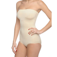 Seamless Strapless Bodysuit Nude