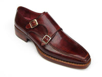 Paul Parkman Men's Double Monkstrap Goodyear Welted Shoes (ID#061-BRD)