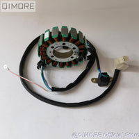 QIMORE OFFICIAL STORE - Original 18 Coil Magneto Stator for Motorcycle Virago XV250 v Star Route 66 Keeway Supershadow Cruiser Dorado Vento V-Thunder COLT 2V49FM