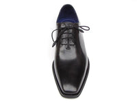 Paul Parkman Men's Plain Toe Oxfords Whole-Cut Black (ID#025-BLK)