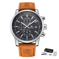 BENYAR Fashion Chronograph Sport Mens Watches Top Brand Luxury Quartz Watch Reloj Hombre Saat Clock Male Hour Relogio Masculino