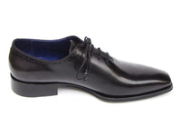 Paul Parkman Men's Plain Toe Oxfords Whole-Cut Black (ID#025-BLK)