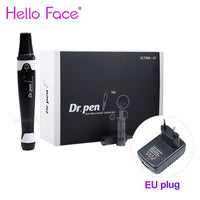 New Dr. Pen A7 Derma Pen Facial Care Massager Auto McRo Needle Cartridges Pen Wired Microneedling System