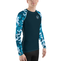 Men's Venture Pro Camo Sleeve Performance Rash Guard UPF 40+