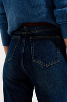 Q2 - Original Relaxed Mom Fit Jeans in Mid Wash Blue