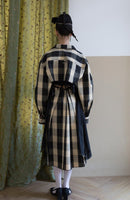 MARIGOLDSHADOWS - Original Kanon Plaid Pleated Button Skirt