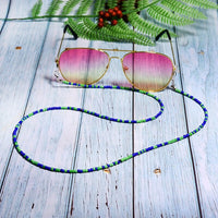 MOON GIRL Colorful Seed Beads Eyeglass Chains Street Stylish Brillenketten Girl Fashion Sunglasses Chain Eyewears Cord Holder