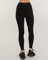 REBODY - Original Hybrid Fleece Houndstooth Print Leggings High Waist