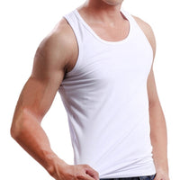 7XL Tank Tops Men 6XL Men's Sweat Big Size Vest Summer Super Large Sleeveless Modal Undershirt Big Size Bodybuilding Workout