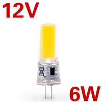 EnwYe LED G4 G9 Lamp Bulb AC/DC Dimming 12V 220V 3W 6W COB SMD LED Lighting Lights Replace Halogen Spotlight Chandelier