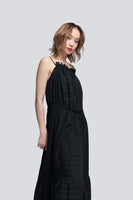 AKOSEE - Original Mae Parachute Maxi Dress in Black