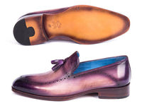 Paul Parkman Men's Tassel Loafer Purple (ID#66T80-PRP)