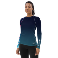 FIND YOUR COAST APPAREL - Original Women's Victory Sleeve Performance Rash Guard UPF 40+