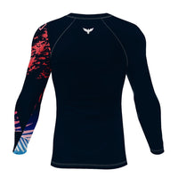 Men's Victory Sleeve Performance Rash Guard UPF 40+