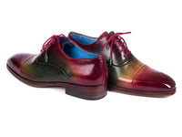 Paul Parkman Men's Captoe Oxfords Multicolor (ID#1744-MLT)