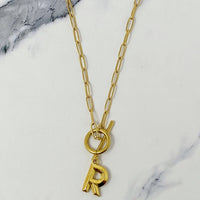 Original Modern Classic Initial Necklace Prepack