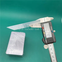 Free Ship Thin 0.25mm Flexible Plastic Disassemble Card Pry Opening Tool for Mobile Phone LCD Middle Frame Separating