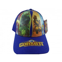 Gormiti cap for children with 4 characters