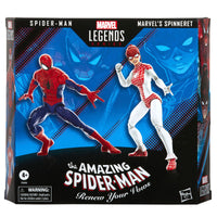 Marvel Legends The Amazing Spiderman - Spiderman and Marvel Spinneret set 2 figures 15cm