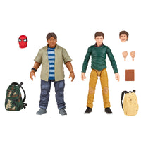 Marvel Legends Spiderman Homecoming Peter Parker and Ned Leeds set 2 figures 15cm